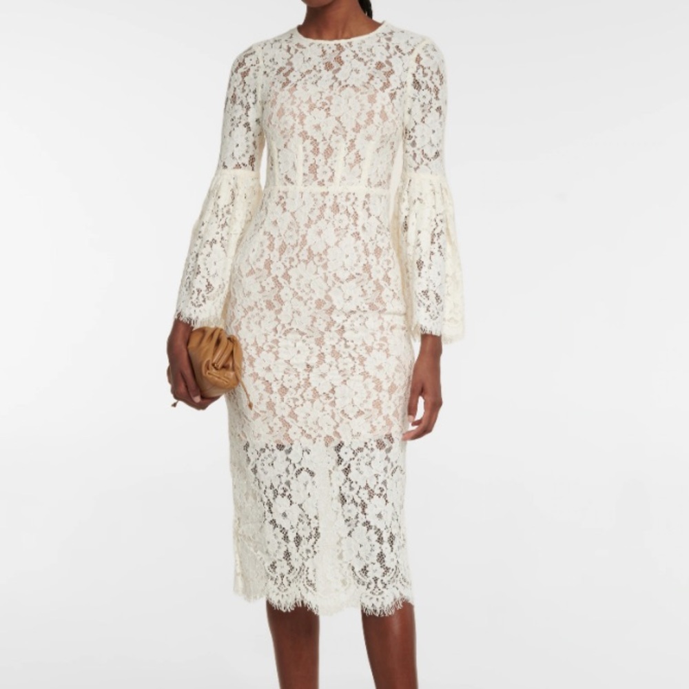 Self portrait ivory lace dress size 6